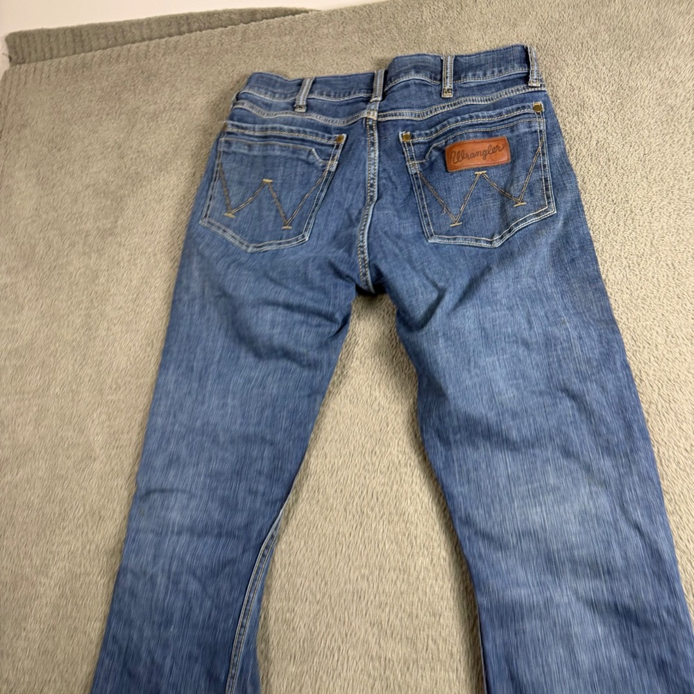 Wrangler Retro Slim Boot Jeans Mens Medium Wash Denim Blue W29 L32